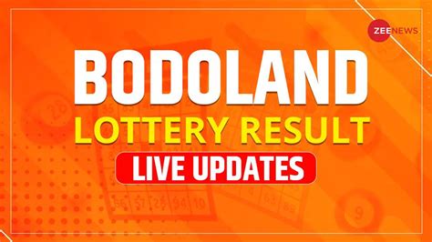 bodoland lottery result today live 3pm|Bodoland Lottery Result Today 24.11.2021: Bodoland Lottery .